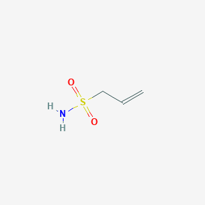 molecular formula C3H7NO2S B3244737 Prop-2-ene-1-sulfonamide CAS No. 16325-51-2