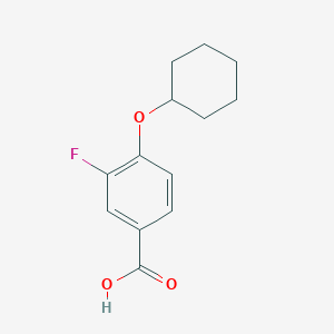 4-(Cyclohexyloxy)-3-fluoro-benzoic acid