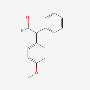 2-(4-Methoxyphenyl)-2-phenylacetaldehyde