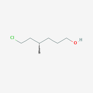 (4S)-6-Chloro-4-methylhexan-1-ol