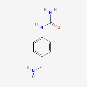 [4-(Aminomethyl)phenyl]urea