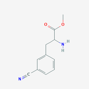 Methyl 2-amino-3-(3-cyanophenyl)propanoate