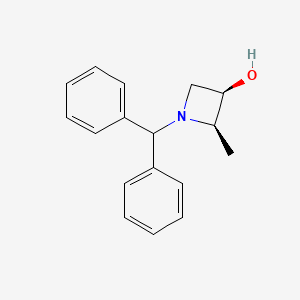 (2R,3R)-1-(diphenylmethyl)-2-methylazetidin-3-ol