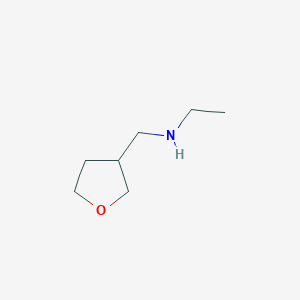 Ethyl(oxolan-3-ylmethyl)amine