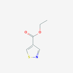 B3245038 Ethyl 1,2-thiazole-4-carboxylate CAS No. 165275-43-4