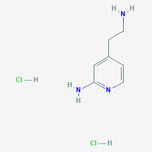 4-(2-Aminoethyl)pyridin-2-amine dihydrochloride