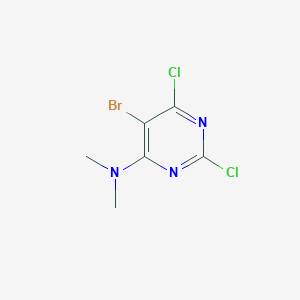 5-bromo-2,6-dichloro-N,N-dimethylpyrimidin-4-amine