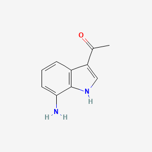 1-(7-amino-1H-indol-3-yl)ethanone