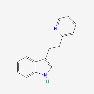 3-(2-(2-Pyridyl)ethyl)indole