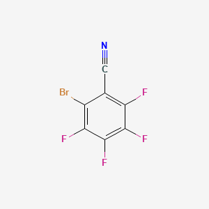 molecular formula C7BrF4N B3245095 2-Bromo-3,4,5,6-tetrafluorobenzonitrile CAS No. 16583-02-1