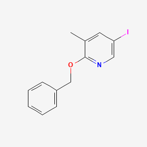 2-(Benzyloxy)-5-iodo-3-methylpyridine