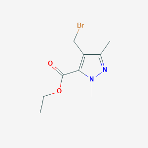 Ethyl 4-(Bromomethyl)-1,3-dimethyl-1H-pyrazole-5-carboxylate