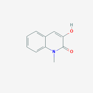 molecular formula C10H9NO2 B3245819 3-hydroxy-1-methylquinolin-2(1H)-one CAS No. 172604-63-6