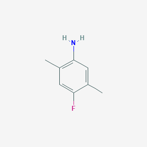 molecular formula C8H10FN B3245974 4-Fluoro-2,5-dimethylaniline CAS No. 1737-69-5