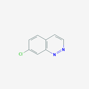 molecular formula C8H5ClN2 B3246020 7-Chlorocinnoline CAS No. 17404-92-1
