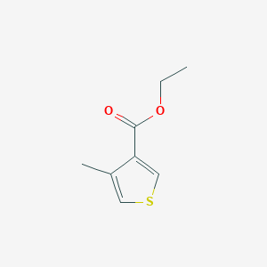 molecular formula C8H10O2S B3246268 Ethyl 4-methylthiophene-3-carboxylate CAS No. 177032-11-0