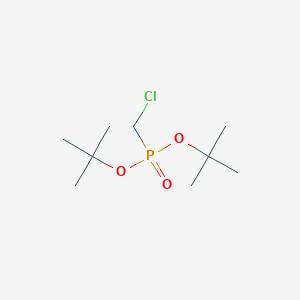 molecular formula C9H20ClO3P B3246286 Di-tert-butyl (chloromethyl)phosphonate CAS No. 177348-28-6