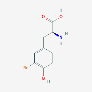 molecular formula C9H10BrNO3 B032463 3-溴-L-酪氨酸 CAS No. 38739-13-8