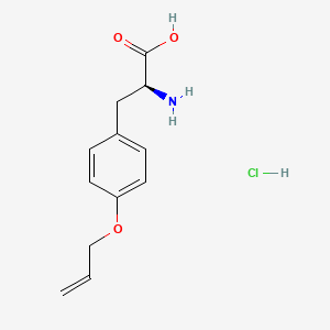 molecular formula C12H16ClNO3 B3246329 O-Allyl-L-Tyrosine HCl CAS No. 177842-05-6