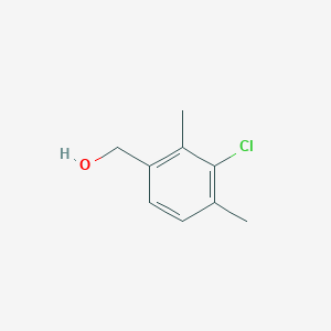 molecular formula C9H11ClO B3246390 3-Chloro-2,4-dimethylbenzyl alcohol CAS No. 1780815-77-1