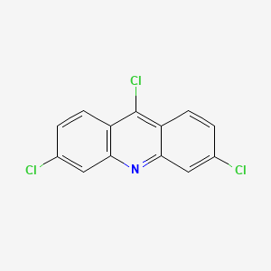Acridine, 3,6,9-trichloro-
