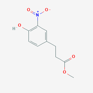 Methyl 3-(4-hydroxy-3-nitrophenyl)propionate