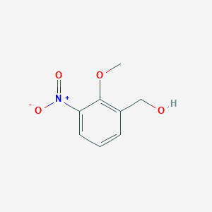 molecular formula C8H9NO4 B3246820 (2-Methoxy-3-nitrophenyl)methanol CAS No. 180148-35-0