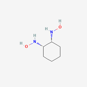 molecular formula C6H14N2O2 B3246979 1,2-Bis(hydroxyamino)cyclohexane CAS No. 180614-05-5