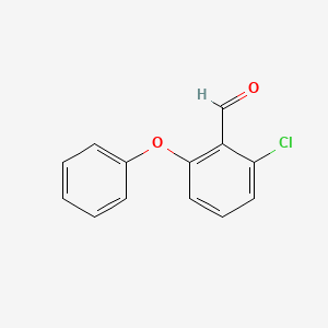 B3247345 2-Chloro-6-phenoxybenzaldehyde CAS No. 181297-53-0