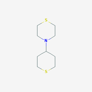 Thiomorpholine, 4-(tetrahydro-2H-thiopyran-4-yl)-