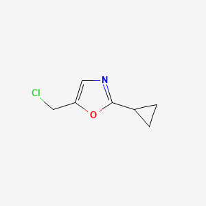5-(Chloromethyl)-2-cyclopropyl-1,3-oxazole