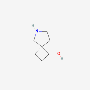 molecular formula C7H13NO B3247794 6-Aza-spiro[3.4]octan-1-ol CAS No. 1823886-50-5