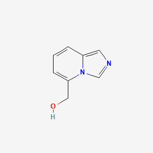 molecular formula C8H8N2O B3247805 Imidazo[1,5-a]pyridin-5-ylmethanol CAS No. 1823953-42-9