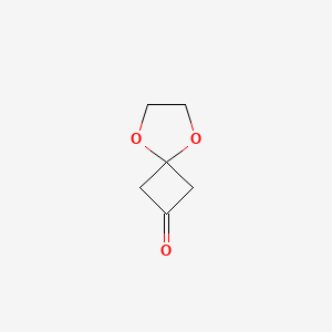 molecular formula C6H8O3 B3247956 5,8-Dioxaspiro[3.4]octan-2-one CAS No. 1824626-99-4