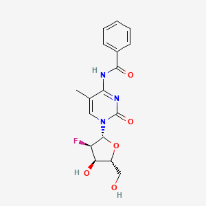 2'-Deoxy-2'-fluoro-N4-benzoyl-5-methylcytidine