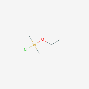 molecular formula C4H11ClOSi B3247967 Dimethyl chloro ethoxy silane CAS No. 1825-69-0
