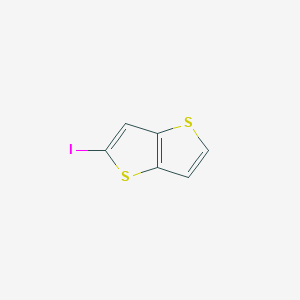 molecular formula C6H3IS2 B3248084 2-Iodothieno[3,2-b]thiophene CAS No. 183308-96-5