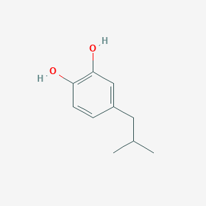 molecular formula C10H14O2 B3248122 4-Isobutylcatechol CAS No. 18372-41-3