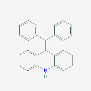 molecular formula C26H21N B3248149 9-Benzhydryl-9,10-dihydroacridine CAS No. 184092-25-9