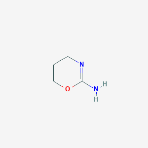 molecular formula C4H8N2O B3248252 5,6-Dihydro-4h-1,3-oxazin-2-amine CAS No. 1848-68-6