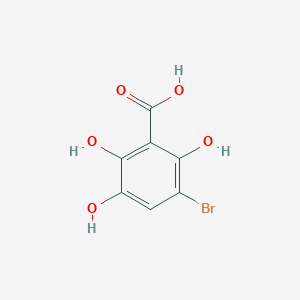3-Bromo-2,5,6-trihydroxybenzoic acid