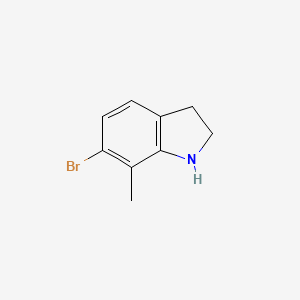 6-Bromo-7-methyl-indoline