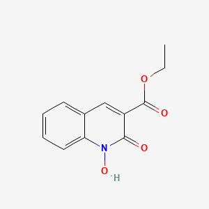 Ethyl 1-hydroxy-2-oxo-1,2-dihydroquinoline-3-carboxylate