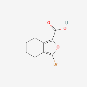3-bromo-4,5,6,7-tetrahydroisobenzofuran-1-carboxylic Acid