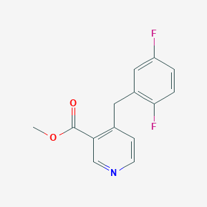 Methyl 4-(2,5-difluorobenzyl)nicotinate