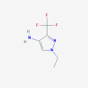 1-Ethyl-3-(trifluoromethyl)-1H-pyrazol-4-amine