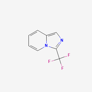 molecular formula C8H5F3N2 B3248769 3-(trifluoromethyl)-Imidazo[1,5-a]pyridine CAS No. 1890517-65-3