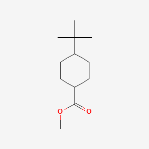 molecular formula C12H22O2 B3248948 Methyl 4-tert-butylcyclohexane-1-carboxylate CAS No. 19091-08-8