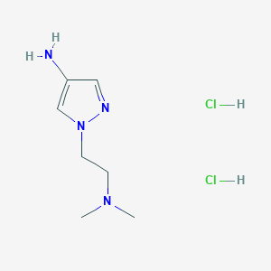 B3249042 1-[2-(dimethylamino)ethyl]-1H-pyrazol-4-amine dihydrochloride CAS No. 1909328-09-1