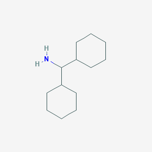 molecular formula C13H25N B3249237 Dicyclohexylmethanamine CAS No. 19293-63-1